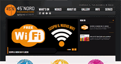 Desktop Screenshot of 45nord.com